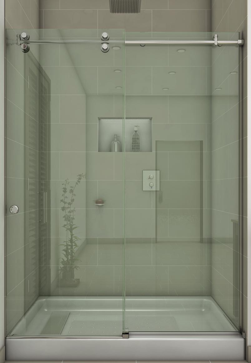 Series 3300 Sliding Glass Shower System