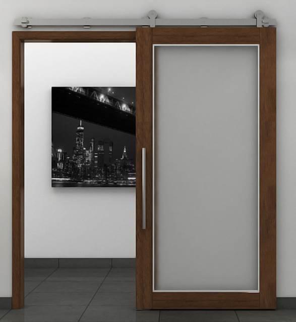 Series 5420 Flat-Track Barn Door Hardware